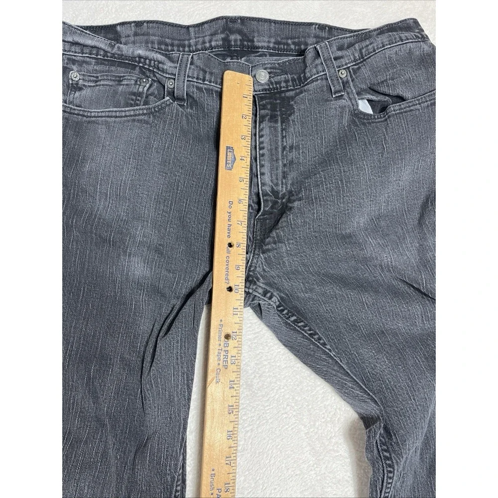 Levi 559 2 Pairs Jeans Mens 38x32 Black Straight Leg Western Red Tab Grunge EUC